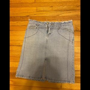 Mango jean skirt size 28